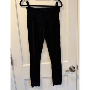 Pinkerton Black Legging with Button Detail - women's size medium